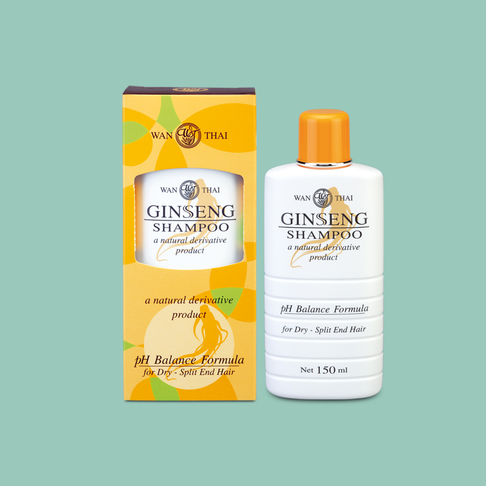 Ginseng Shampoo For dry hair Wanthai