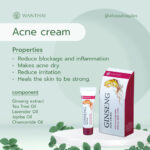 Acne cream size 7 g.